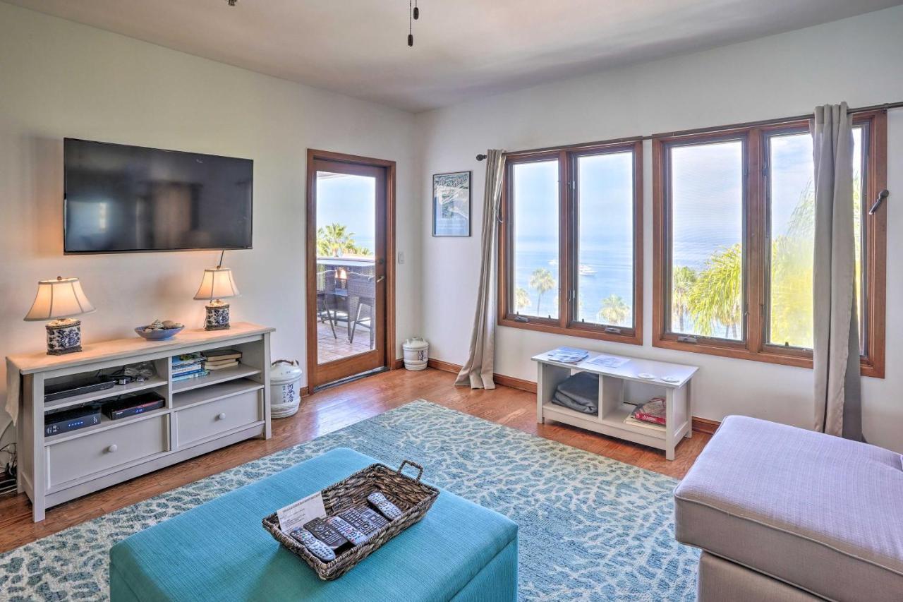Quiet Avalon Getaway Villa With Ocean View And Balcony المظهر الخارجي الصورة